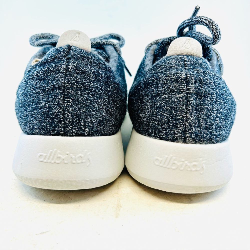 Allbirds Women's Natural Grey Wool Runners Casual Lace Up Sneakers, size 7 - Picture 8 of 11
